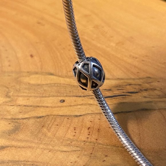 Pandora Sterling Silver Web Charm - Picture 4 of 5